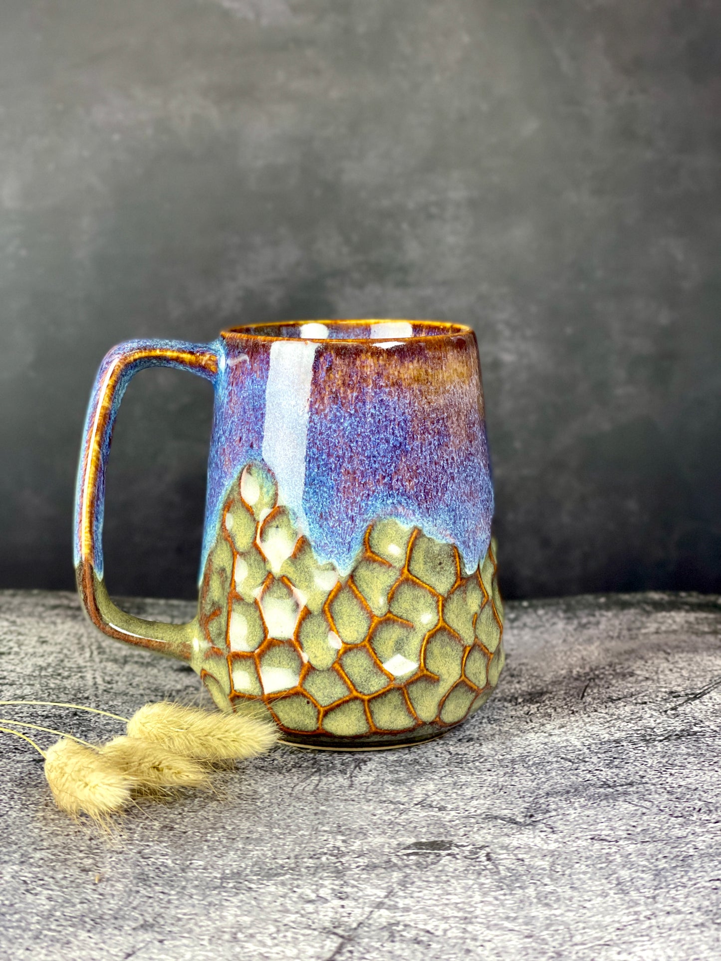 Große lila Tasse 500 ml