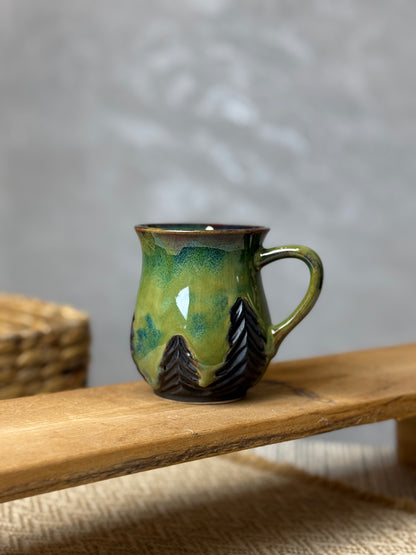 Glühwein Wald Tasse